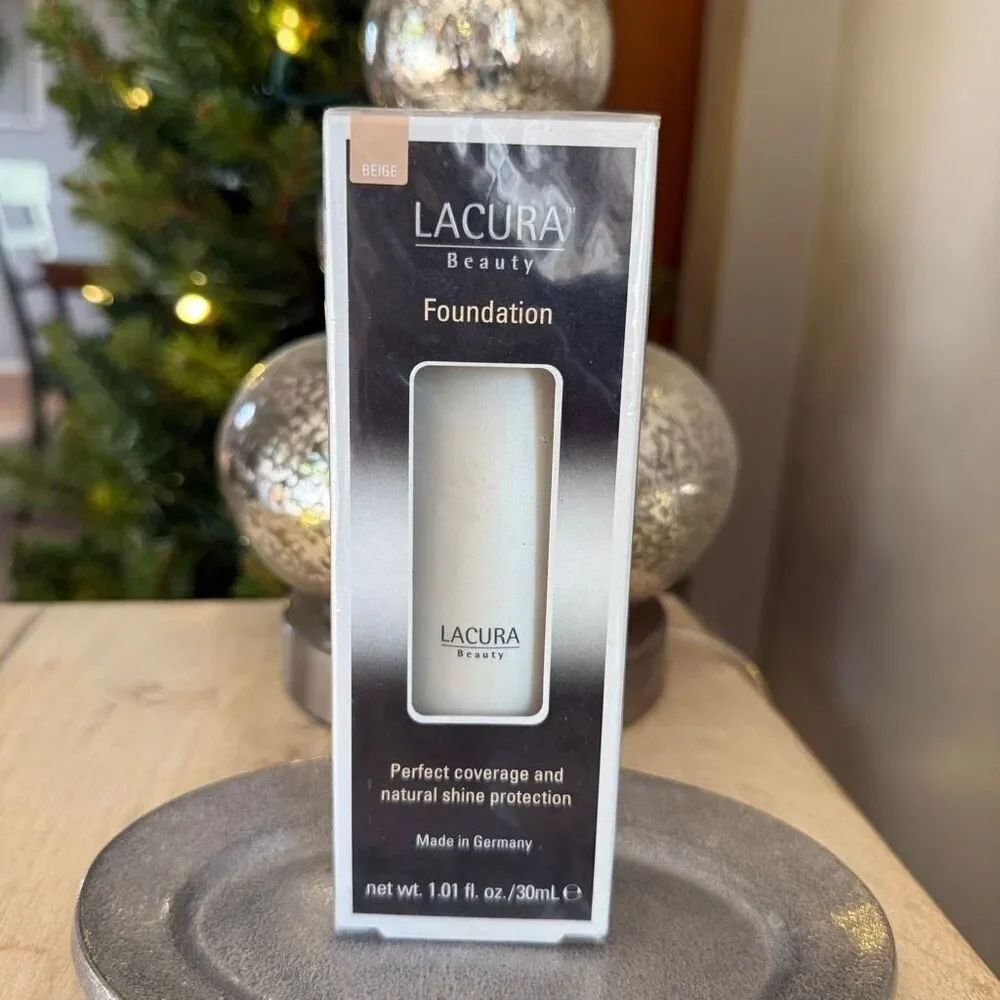 Lacura Beauty Foundation 1oz 30ml “Beige” Perfect Coverage New Sealed In Box